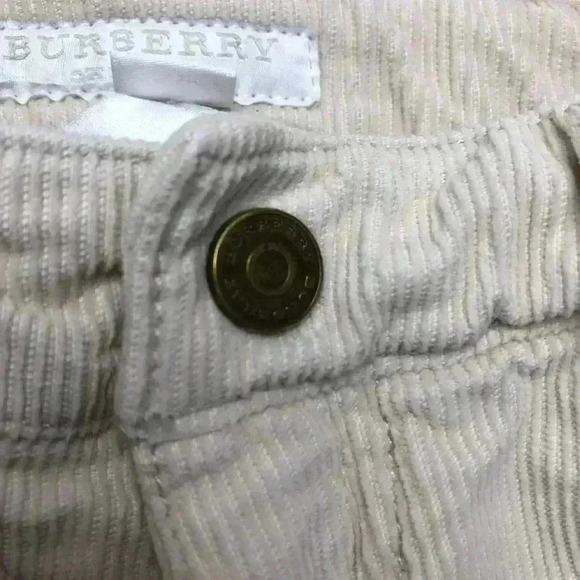 Burberry Corduroy Pants Cream  Size 3T - Picture 6 of 16